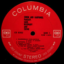 Load image into Gallery viewer, Simon And Garfunkel* : Parsley, Sage, Rosemary And Thyme (LP, Album, RP, Pit)