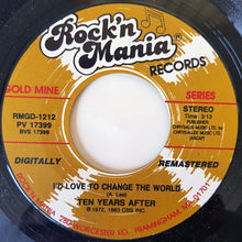 Load image into Gallery viewer, Mott The Hoople / Ten Years After : All The Young Dudes / I'd Love To Change The World (7", Single, RM)