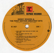 Load image into Gallery viewer, Kenny Rogers & The First Edition : Greatest Hits (LP, Comp, Club, RE)
