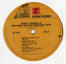Load image into Gallery viewer, Kenny Rogers & The First Edition : Greatest Hits (LP, Comp, Club, RE)