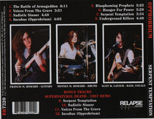 Load image into Gallery viewer, Opprobrium : Serpent Temptation (CD, Album, RE, RM)