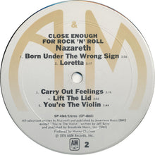 Load image into Gallery viewer, Nazareth (2) : Close Enough For Rock 'N' Roll (LP, Album, Gat)
