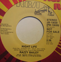 Load image into Gallery viewer, Razzy Bailey : This Is Just The First Day / Night Life (7", Promo)