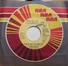 Load image into Gallery viewer, Razzy Bailey : This Is Just The First Day / Night Life (7", Promo)
