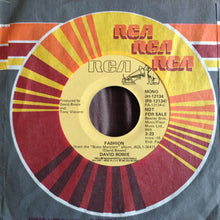 Load image into Gallery viewer, David Bowie : Fashion (7", Single, Mono, Promo)