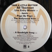 Load image into Gallery viewer, Ali Thomson : Take A Little Rhythm (LP, Album)