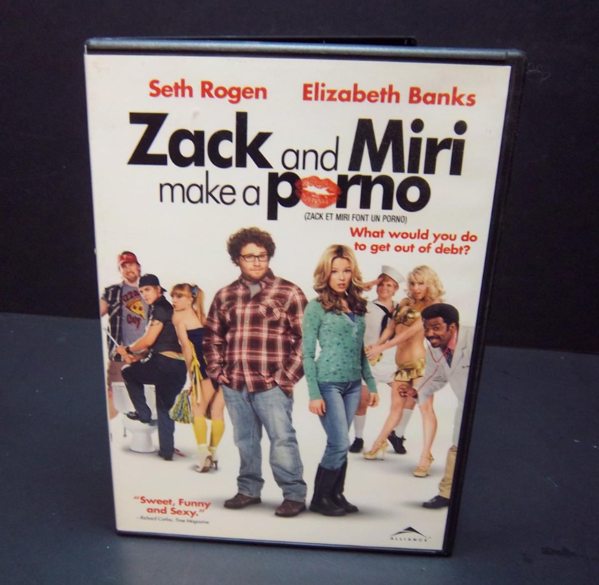 Zack and Miri Make a Porno (DVD) Seth Rogen, Elizabeth Banks, Craig Ro –  Media Mania of Stockbridge