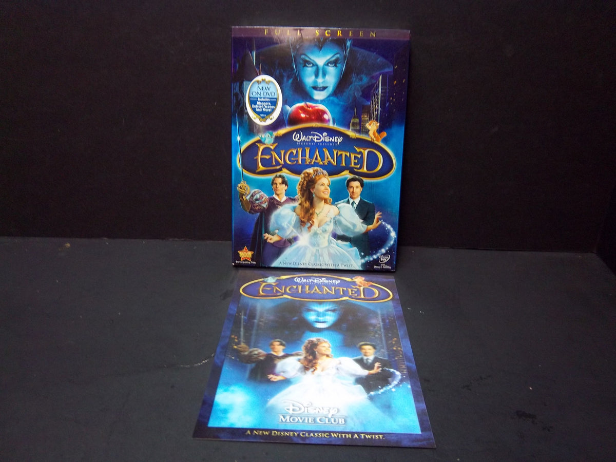 Disney Amy Adams Cinderella Disney's Enchanted (Full Screen DVD