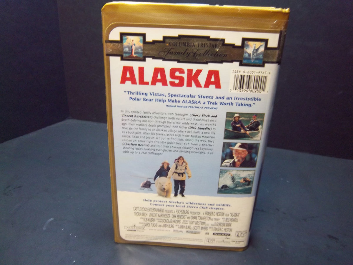 Alaska (1998 VHS) Thora Birch, Vincent Kartheiser, Dirk Benedict - Free US  Ship!