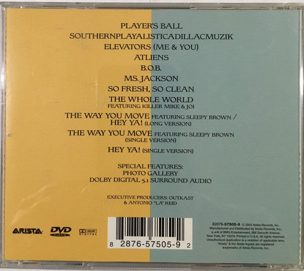 ミュージック B.O.B.&Ms.Jackson DVD outkast arista NY B.O.B.&Ms.Jackson DVD outkast arista NY Outkast - The Videos (DVD