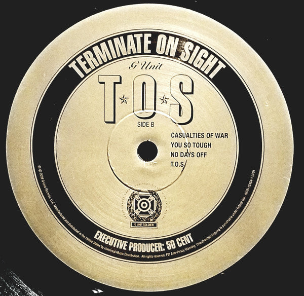 Buy G-Unit : T.O.S.: Terminate On Sight (2xLP, Album, Cle