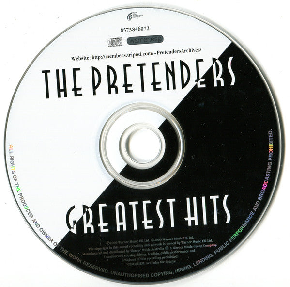 Buy The Pretenders : Greatest Hits (CD, Comp) Online for a