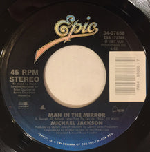 Load image into Gallery viewer, Michael Jackson : Man In The Mirror (7", Single, Styrene, Car)