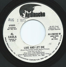 Load image into Gallery viewer, Al Caiola : Live And Let Die (7", Single, Mono, Promo)