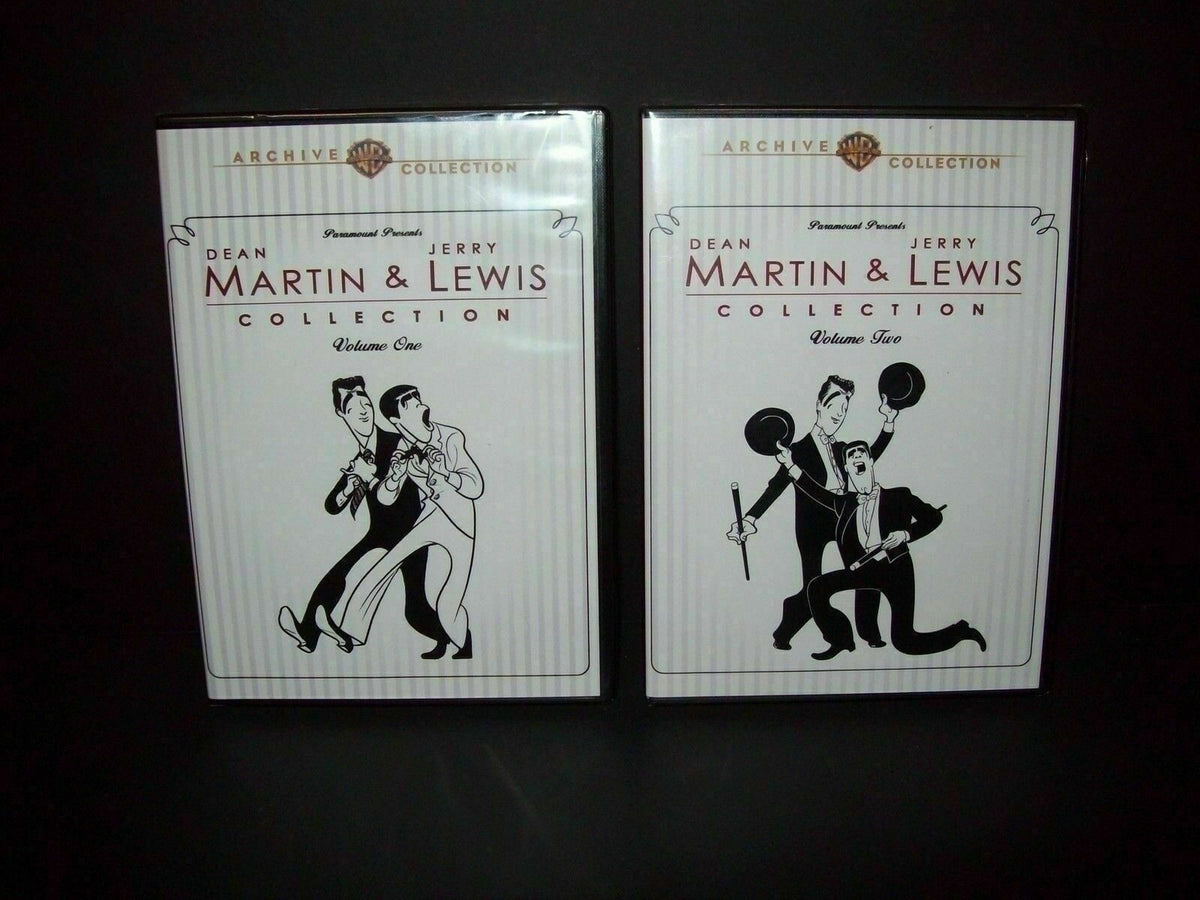 Dean Martin & Jerry Lewis Collection Vol 1 & Vol 2 DVD 13 Classic