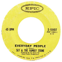 Load image into Gallery viewer, Sly & The Family Stone : Everyday People (7", Single, Ter)