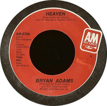 Load image into Gallery viewer, Bryan Adams : Heaven (7", Single, Styrene, R -)