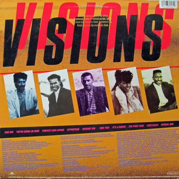 Visions (7) - Visions (LP, Album, Promo) (VG+)