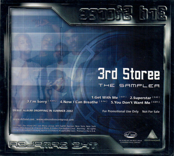 Buy 3rd Storee : The Sampler CD, Promo, Smplr Online for a great