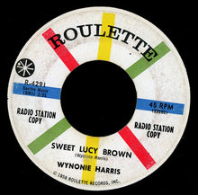 Load image into Gallery viewer, Wynonie Harris : Sweet Lucy Brown / Bloodshot Eyes (7", Promo)