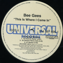 Load image into Gallery viewer, Bee Gees : This Is Where I Came In (DJ Domino Remixes) (12", Single)