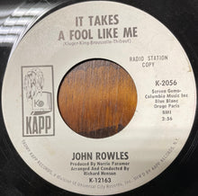 Load image into Gallery viewer, John Rowles : Do You Know Who I Am (7", Single, Promo)