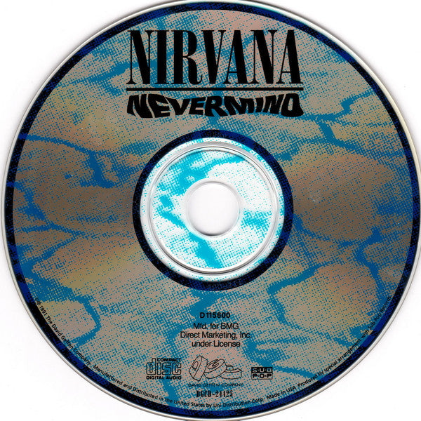 Nirvana - Nevermind (CD, Album, Club) (NM or M-)