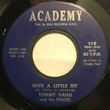Load image into Gallery viewer, Tommy Vann And The Echoes : Too Young (7", Single, Sty)