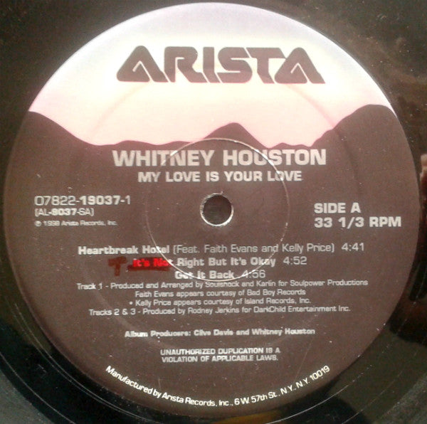 Buy Whitney Houston : My Love Is Your Love (2xLP, Album) Online