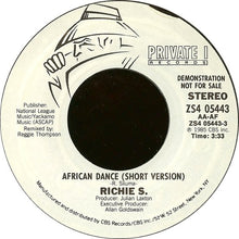 Load image into Gallery viewer, Richie S.* : African Dance (7", Single, Promo)