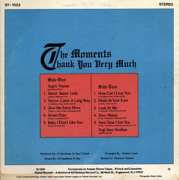 Buy The Moments : Those Sexy Moments (LP, Album) Online for