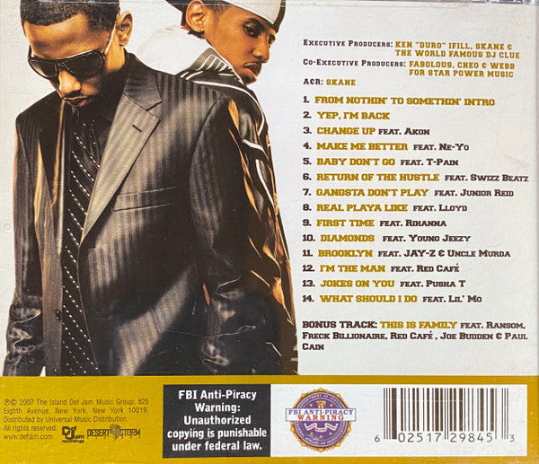 Buy Fabolous : From Nothin' To Somethin' (CD, Album) Online