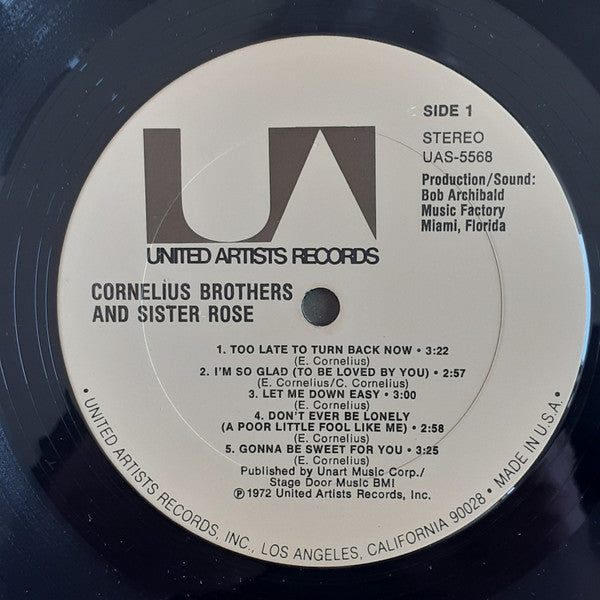 Buy Cornelius Brothers & Sister Rose : Cornelius Brothers And
