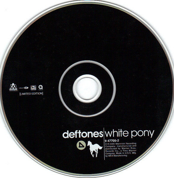 Buy Deftones : White Pony (CD, Album, Enh, Ltd, Num, Red) Online for a  great price – Media Mania of Stockbridge