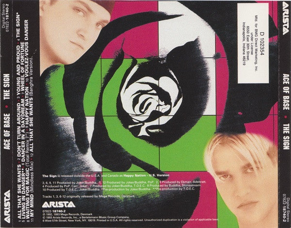 Buy Ace Of Base : The Sign (CD, Album, Club) Online for a great