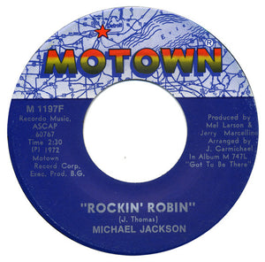Michael Jackson : Rockin' Robin (7", Single, TVC)