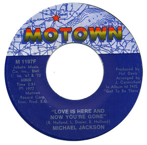 Michael Jackson : Rockin' Robin (7", Single, TVC)