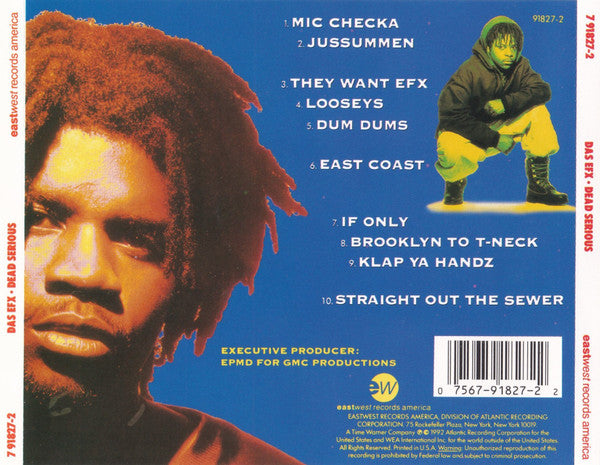 Das EFX - Dead Serious (CD, Album) (NM or M-)