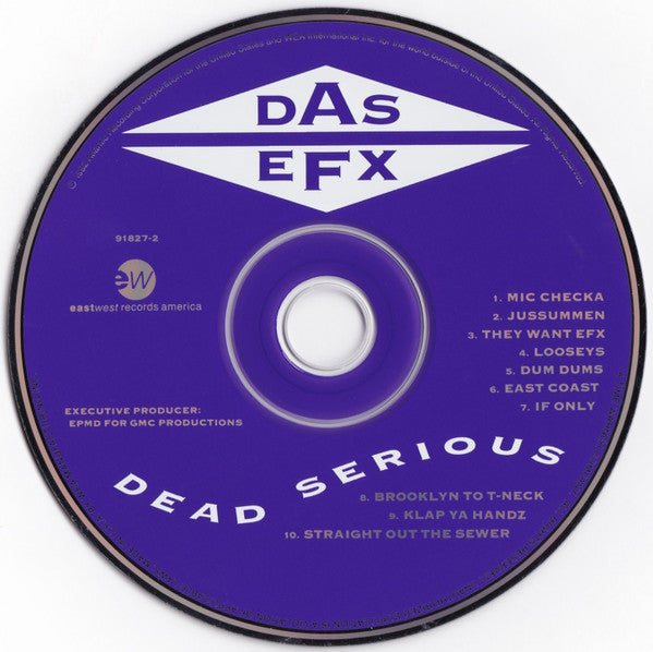 Das EFX - Dead Serious (CD, Album) (NM or M-)