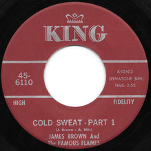 Load image into Gallery viewer, James Brown And The Famous Flames* : Cold Sweat (7", Single, Red)