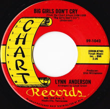 Load image into Gallery viewer, Lynn Anderson : Big Girls Don't Cry (7")