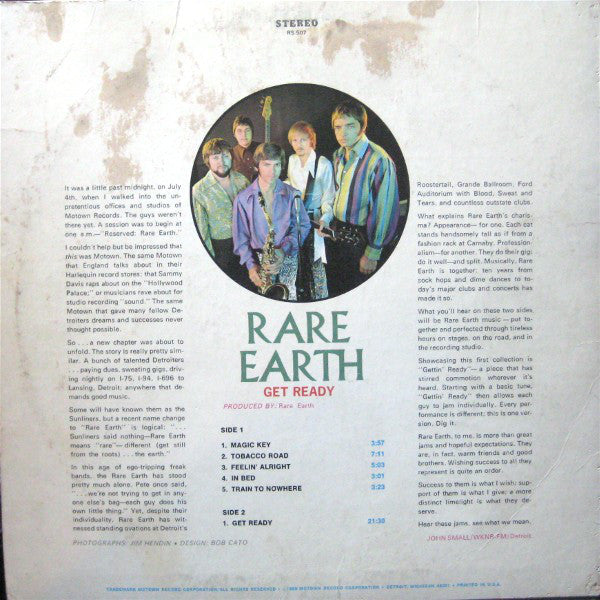 rare earth tobacco road  Get Ready  Vinyl (LP, Album, Reissue), 1976 [r2047964] Tobacco Road - song and