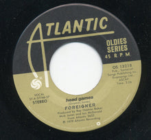 Load image into Gallery viewer, Foreigner : Dirty White Boy / Head Games (7", Single, RE)