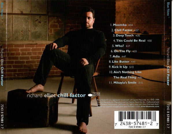 洋楽 Richard Elliot Chill Factor CD Buy Richard Elliot : Chill Factor (CD, Album) Online for a great