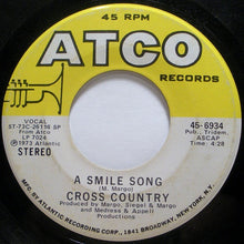 Load image into Gallery viewer, Cross Country : In The Midnight Hour / A Smile Song (7", SP)