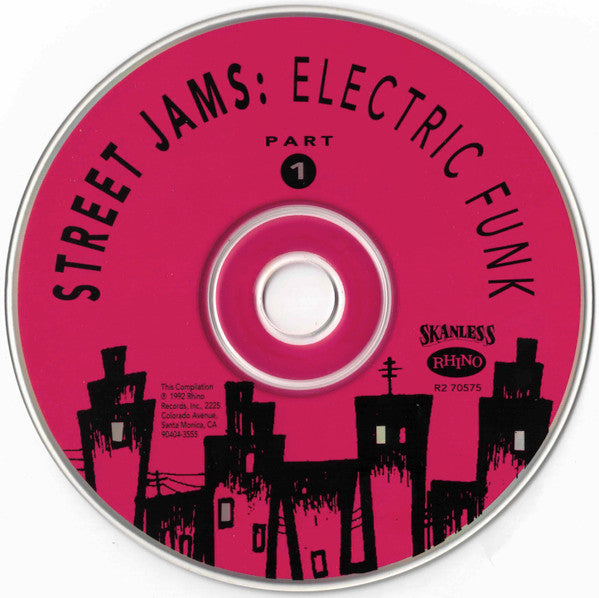 Various - Street Jams: Electric Funk Part 1 (CD, Comp) (NM or M-)