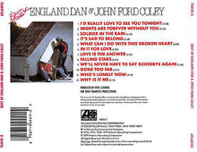 Load image into Gallery viewer, England Dan &amp; John Ford Coley : Best Of England Dan &amp; John Ford Coley (CD, Comp, RE)