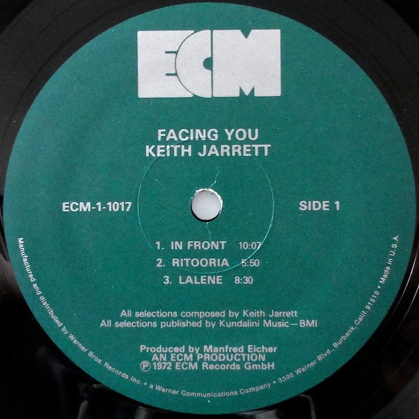 Buy Keith Jarrett : Facing You (LP, Album) Online for a great