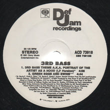 Load image into Gallery viewer, 3rd Bass : 3rd Bass Theme A.K.A. Portrait Of The Artist As A Hood (12", Promo)