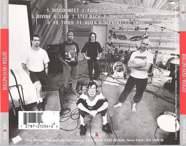 Buy Rollins Band : Weight (CD, Album, Promo) Online for a great